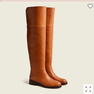 Jcrew leather over the knee riding boots